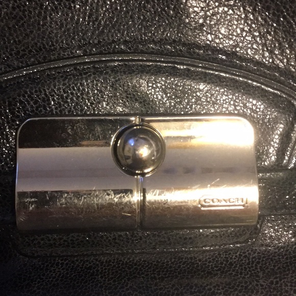 Coach elevated rounded Laila 19342 Leather 2Way - Picture 5 of 9